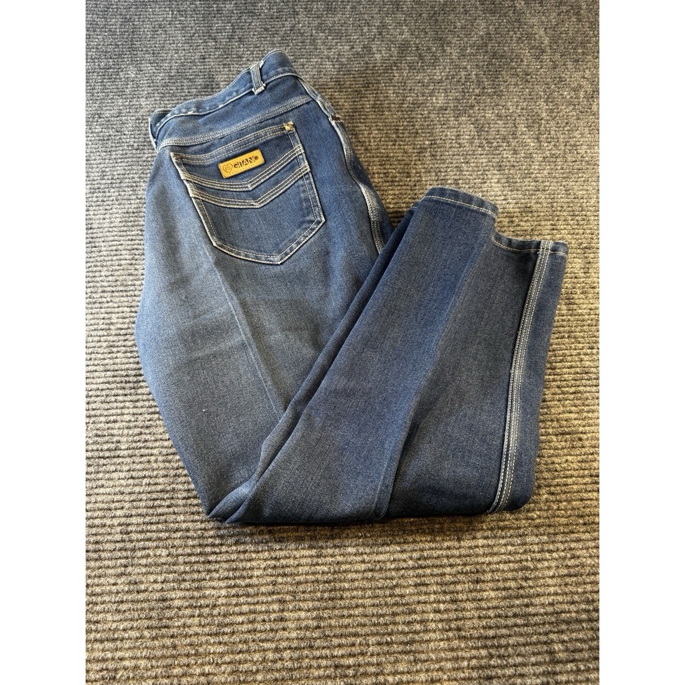 Vintage Gitano Jeans 80s High Waist Mom Faded Medium Wash‎ Size 18 Short